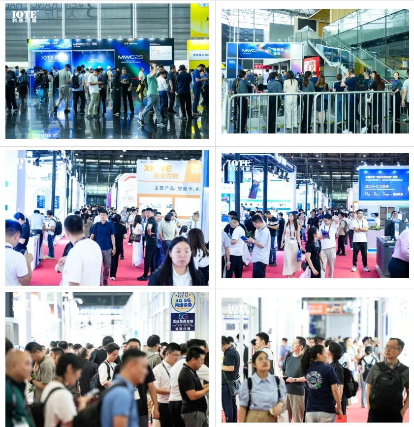 IOTE 2025国际物联网展-上海站开幕:生态智能、互联全球,开创AIoT科技新航线!