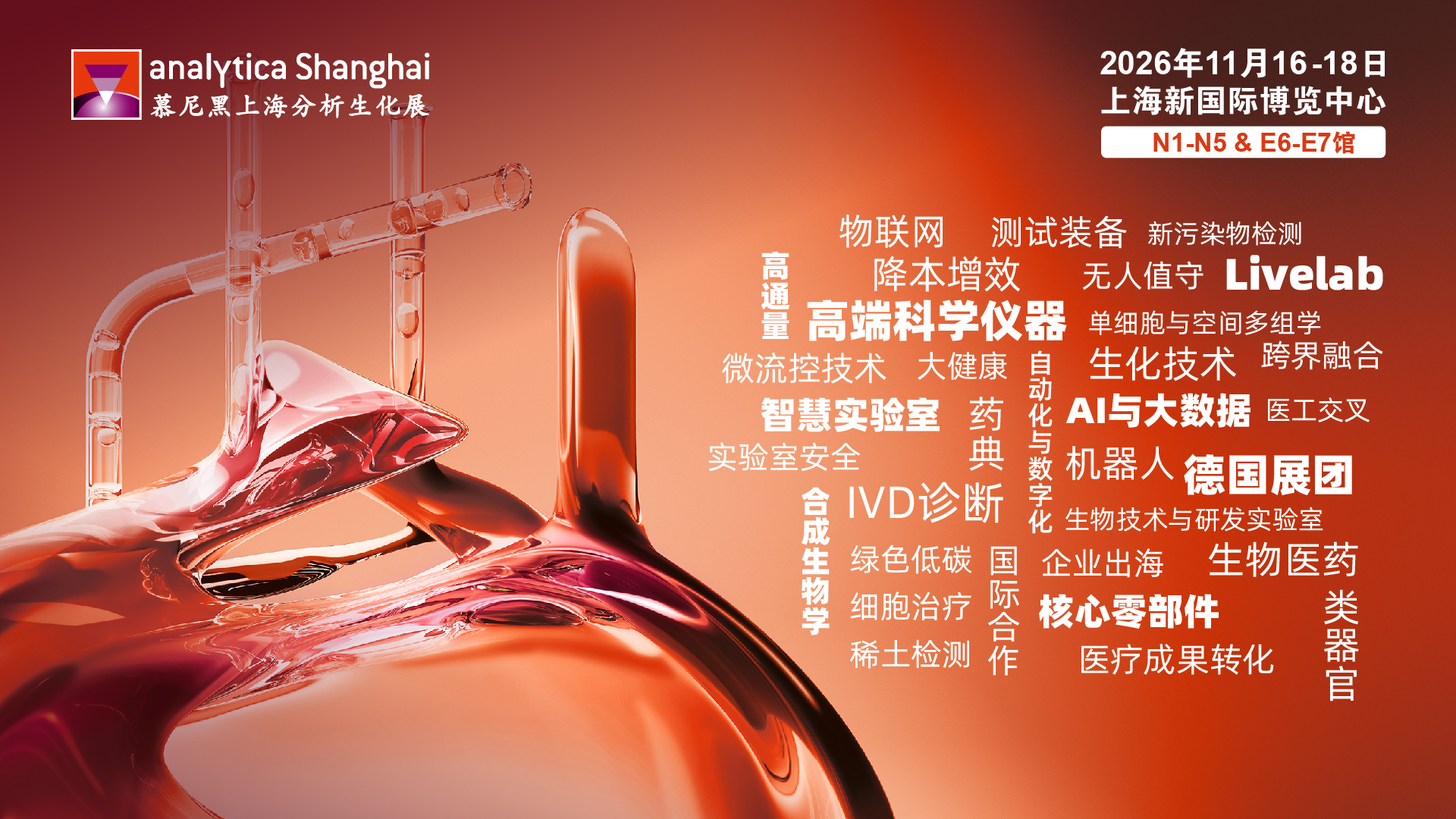 2026慕尼黑上海分析生化展预登记火热开启!