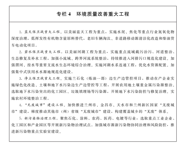 美丽甘肃建设“十五五”规划出炉